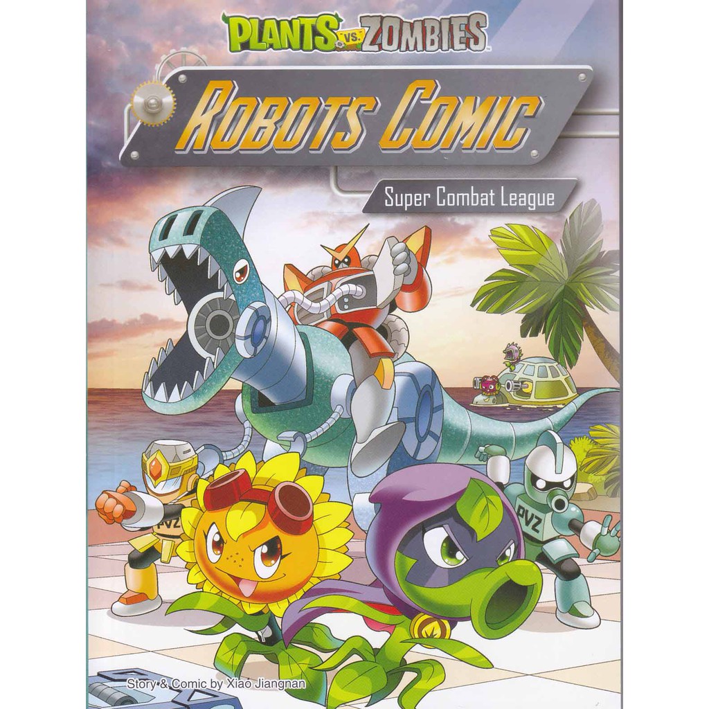 Plants vs Zombies – Robots Comic 2 – Super Combat League