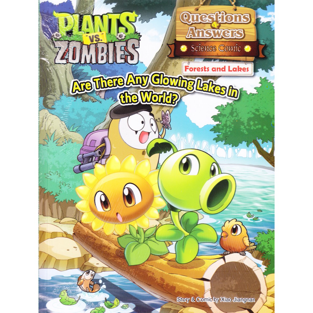 Plants vs Zombies ● Questions & Answers Science Comic: Forests and Lakes – Are There Any Glowing Lakes in the World?
