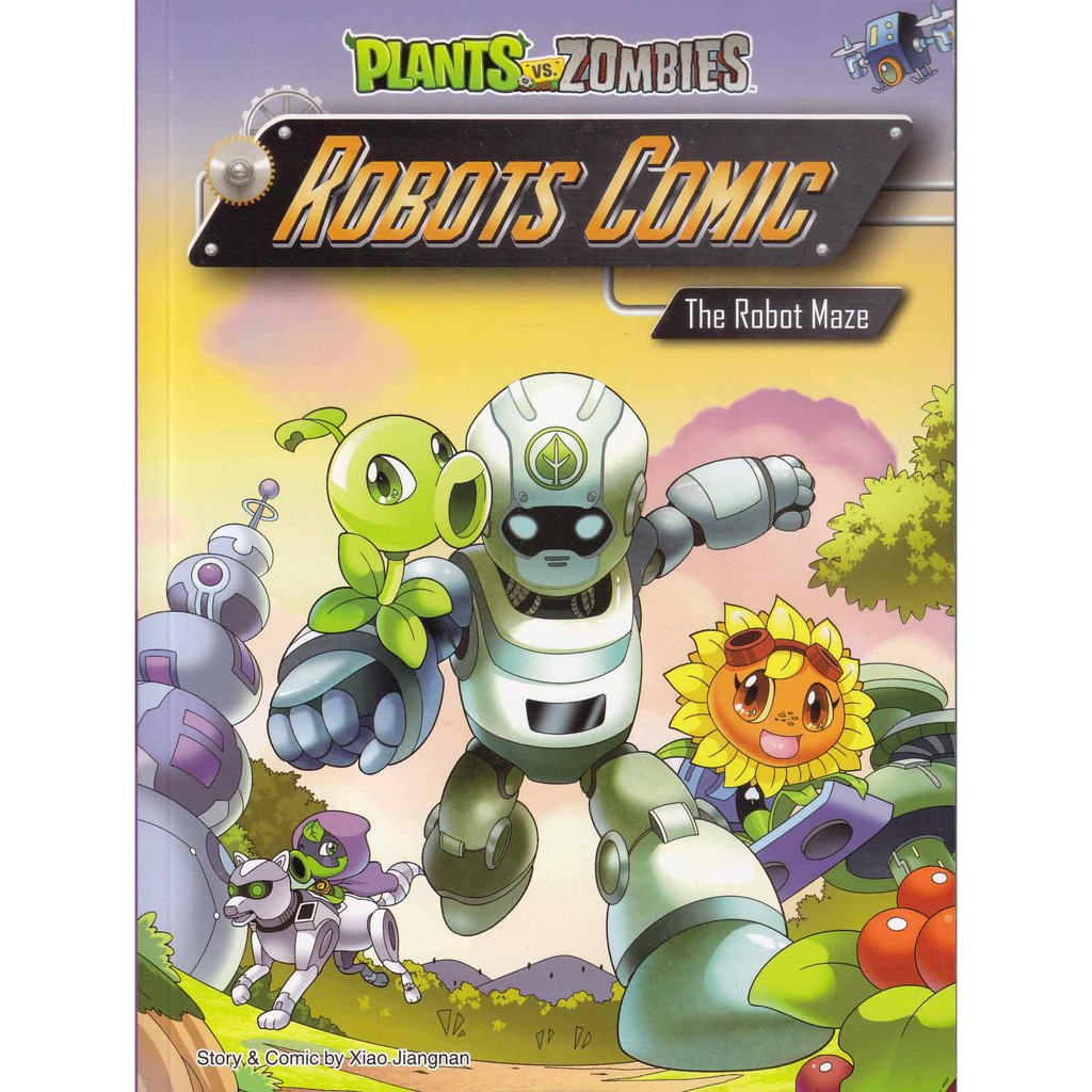 Plants vs Zombies – Robots Comic 1 – The Robot Maze