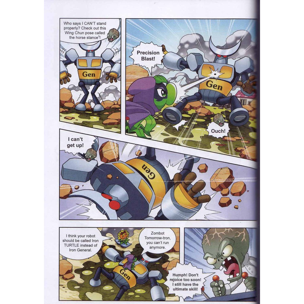 Plants vs Zombies – Robots Comic 2 – Super Combat League - Image 2