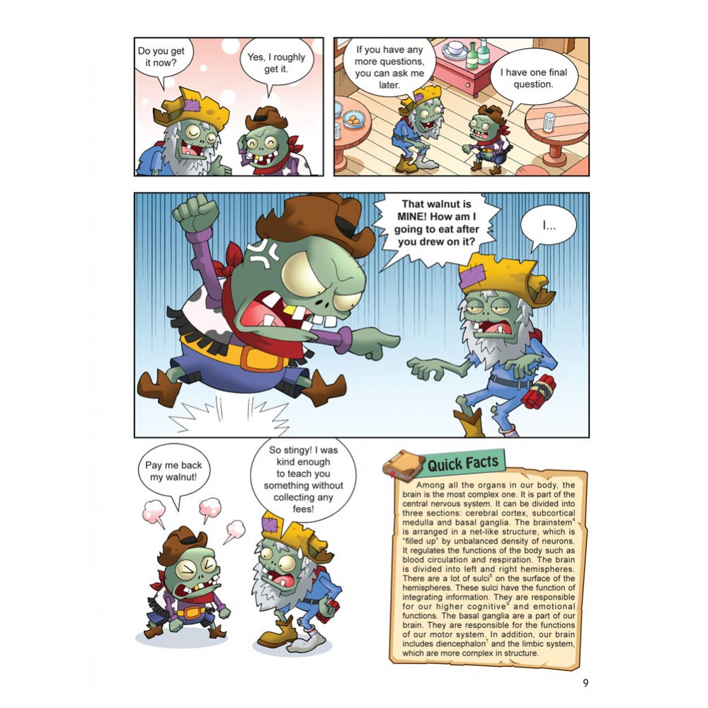 PLANTS VS ZOMBIES: SCIENCE COMIC: Human Brain-Does Our Brain Sleep? - Image 3