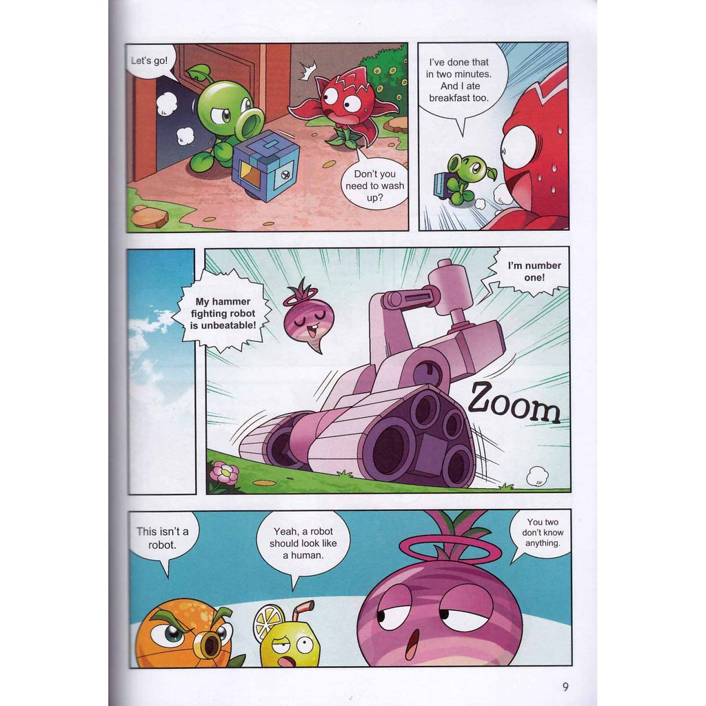 Plants vs Zombies – Robots Comic 1 – The Robot Maze - Image 3