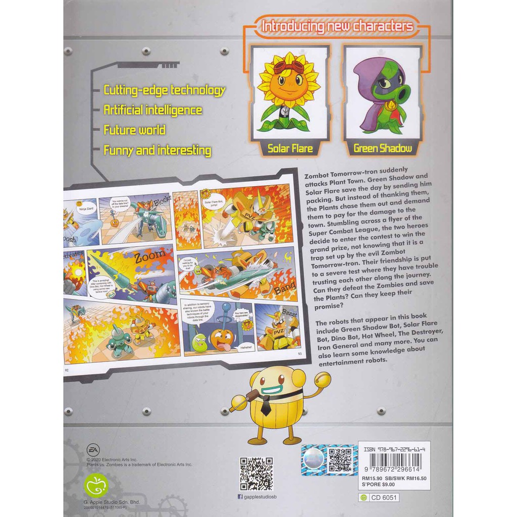 Plants vs Zombies – Robots Comic 2 – Super Combat League - Image 5