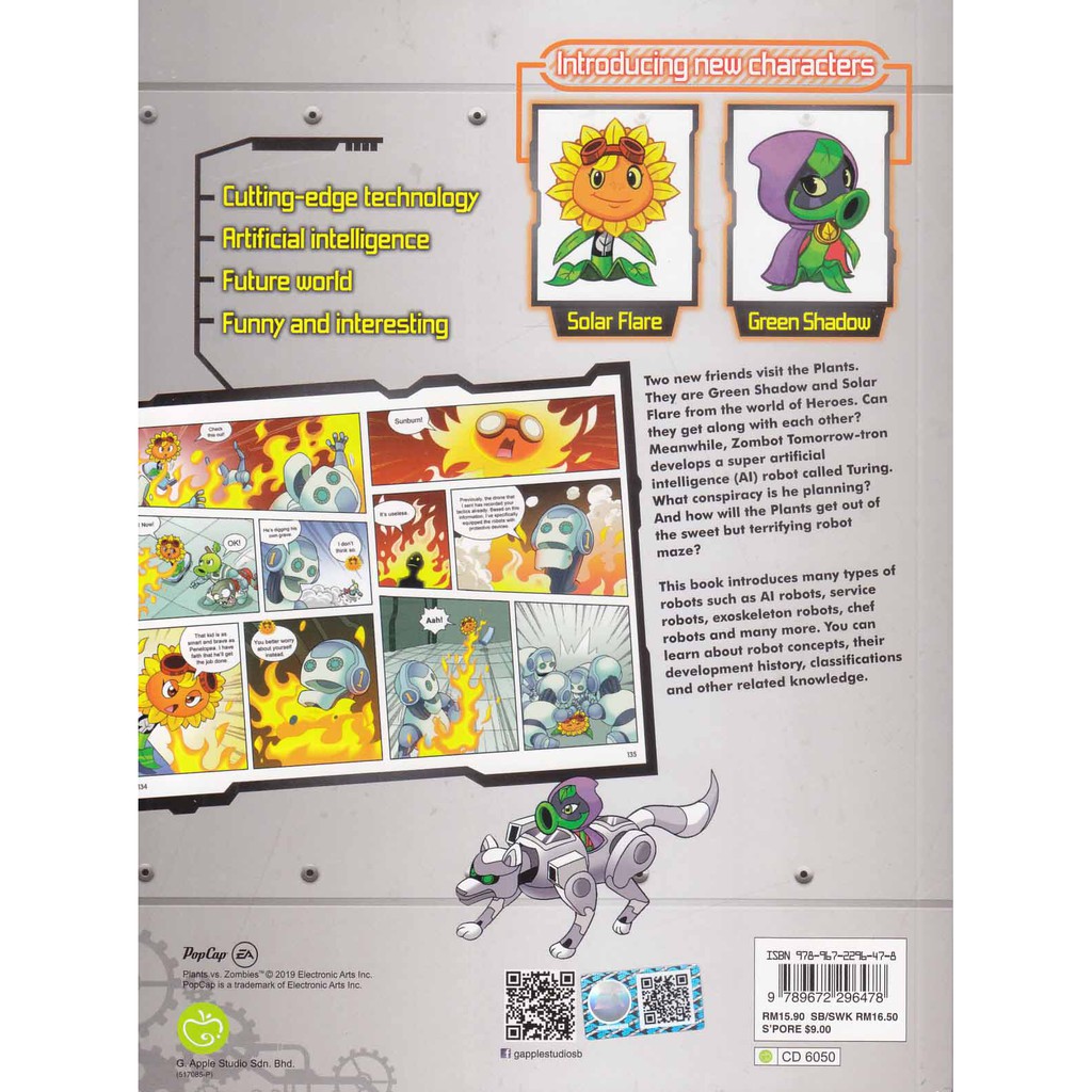 Plants vs Zombies – Robots Comic 1 – The Robot Maze - Image 5
