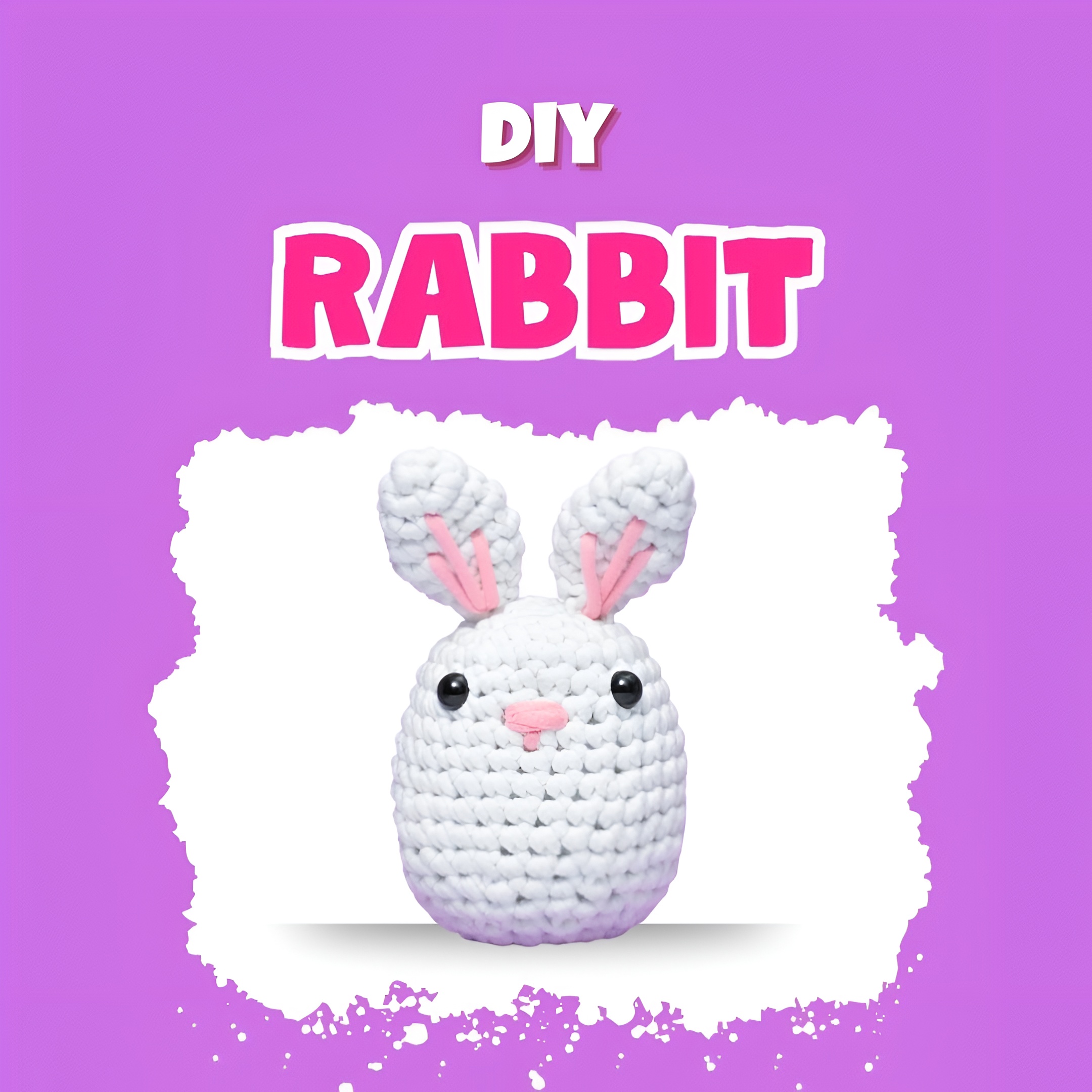 【Ready Stock 现货】DIY Crochet Kit (Animal Series) - Handcraft/Handmade Crochet - Image 8