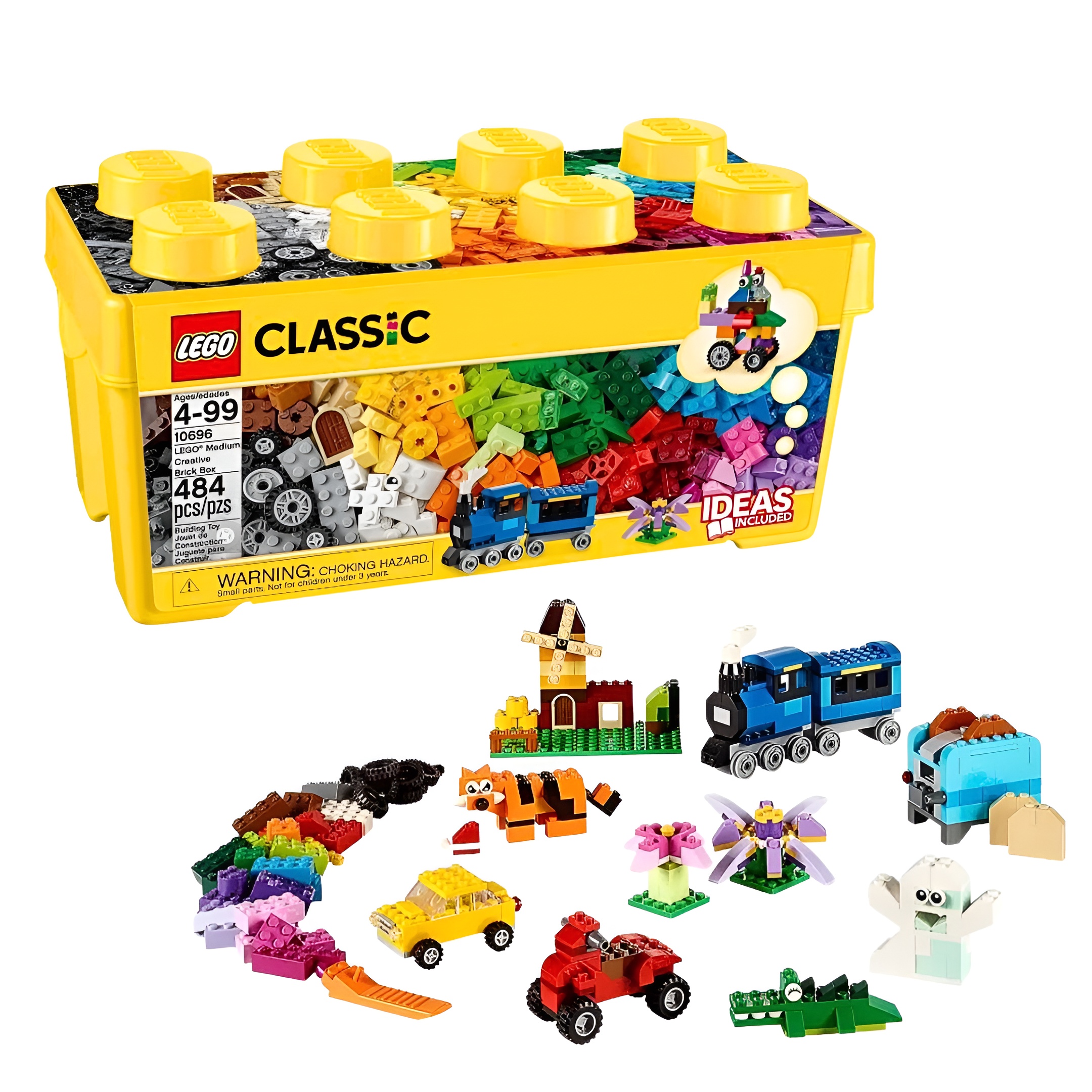 LEGO® Classic 10696 Medium Creative Brick Box (484 Pieces)