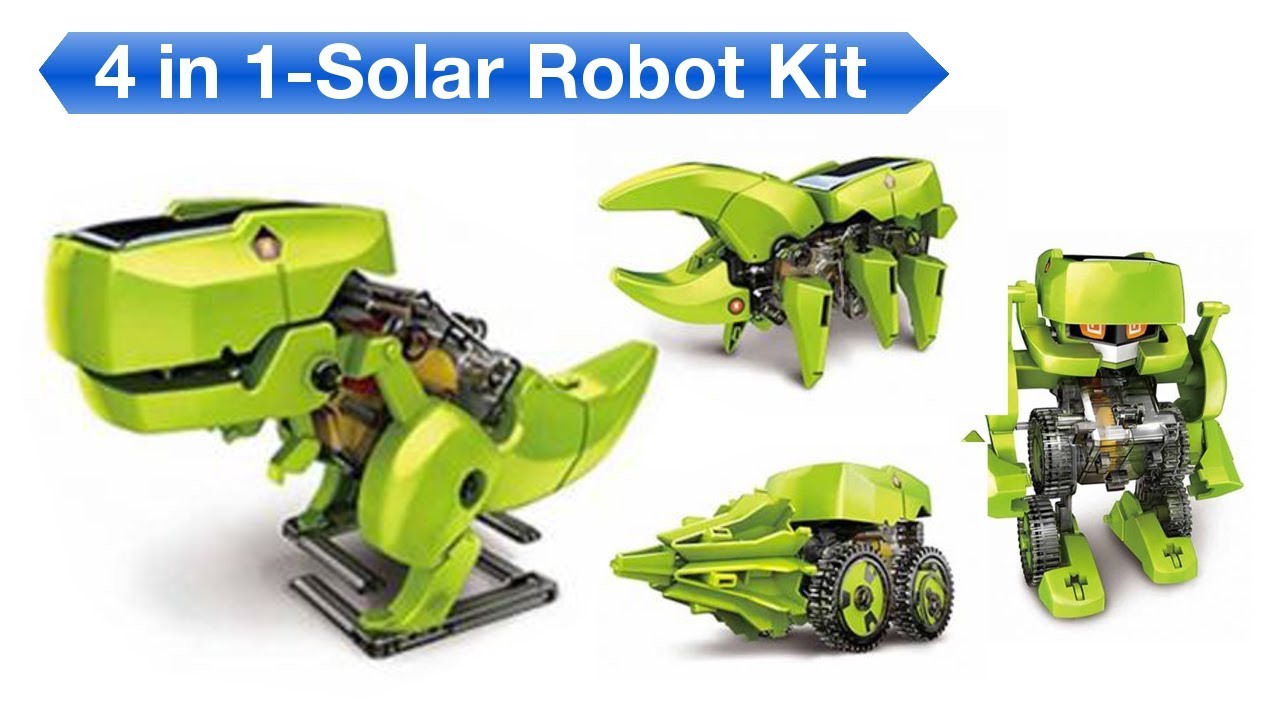 SOLAR ROBOT - 4-in-1 Solar Robot Transforming (DIY) - Image 2
