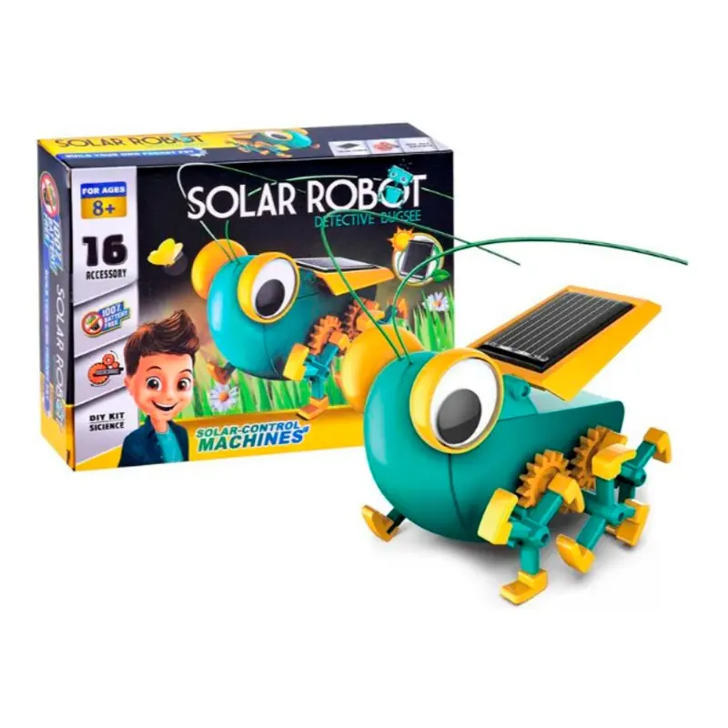 SOLAR ROBOT - Detective Bugsee (DIY)