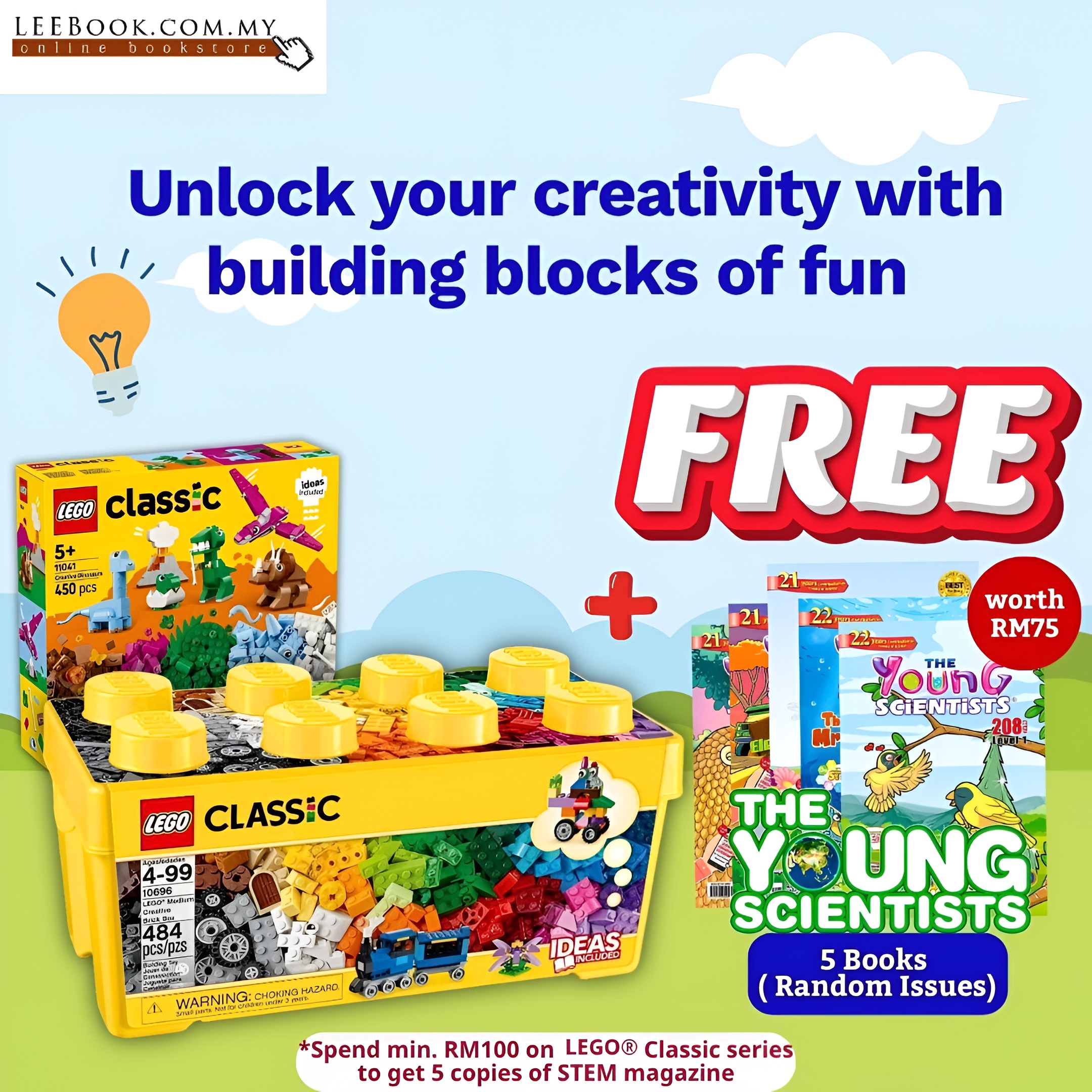 LEGO® Classic Series + Smart Mathematicians/The Young Scientists Trial Set (5 books) Combo Set - Image 2