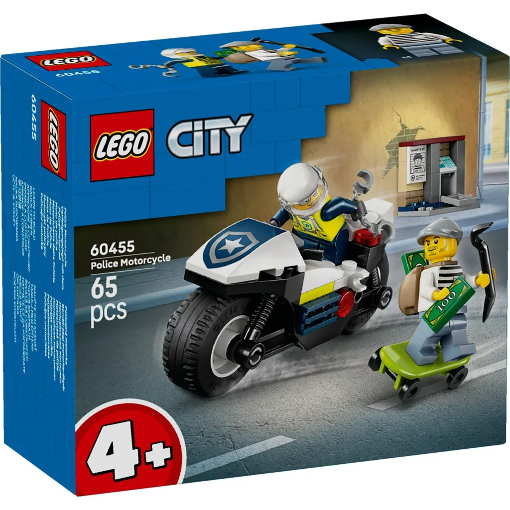 LEGO® City 60455 Police Motorcycle Chase - Image 2