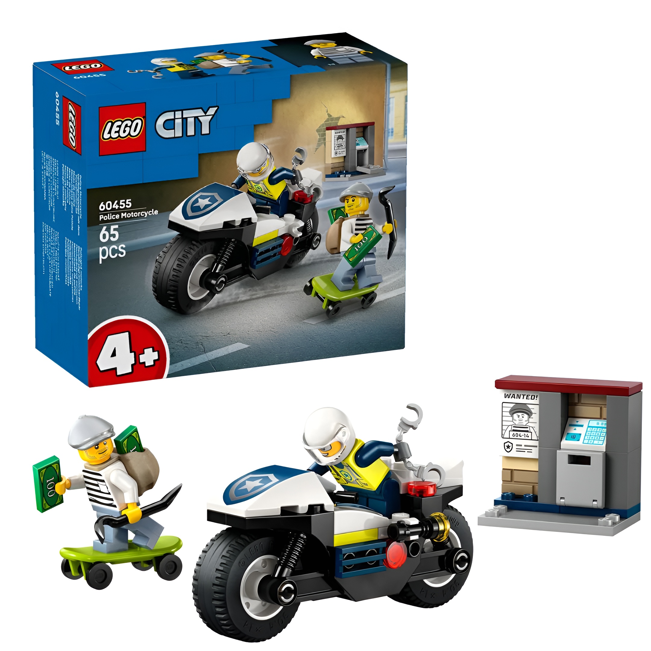 LEGO® City 60455 Police Motorcycle Chase