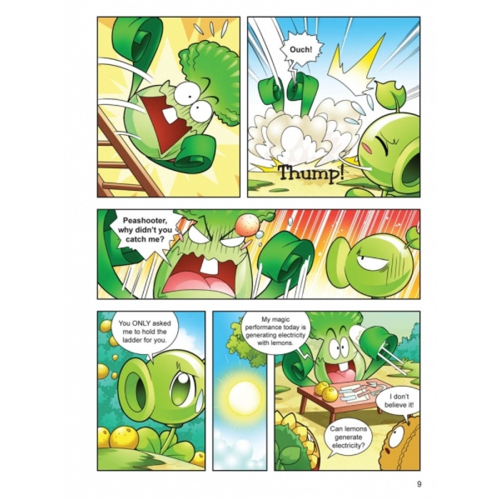 Plants Vs Zombies 2 - Q&A Science Comic - Fun Experimemts : How Do We Inflate A Balloon Without Blowing It? - Image 6