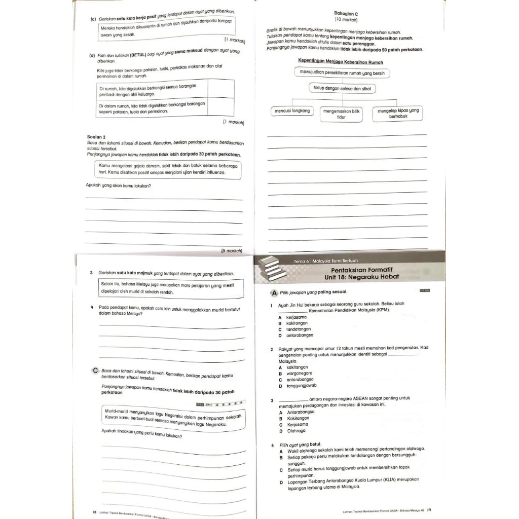 修订版摸透UASA格式【4A/5A/6A】(Edisi Kemas Kini Latihan Topikal Berdasarkan Format UASA) - Image 3