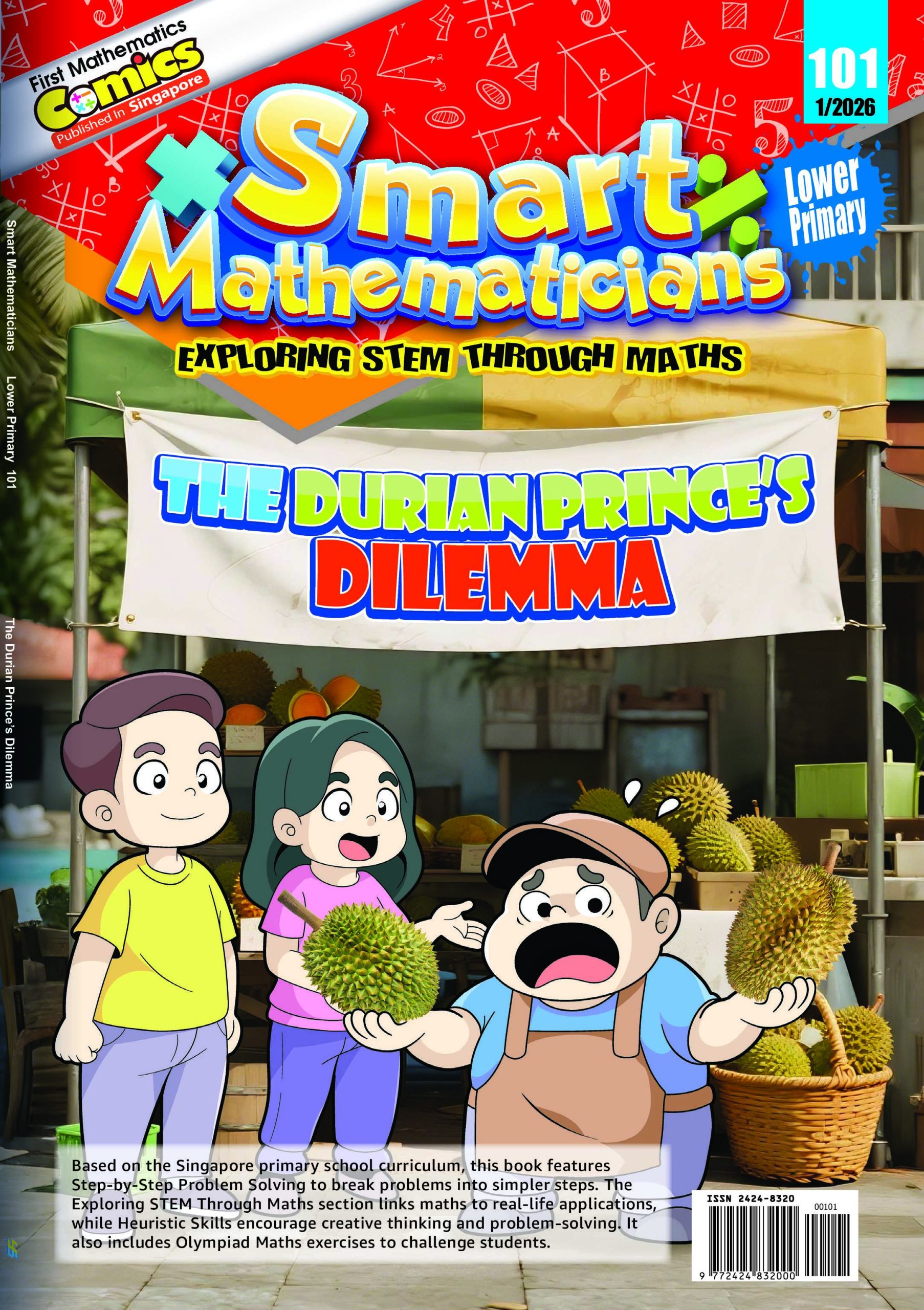 2026【 Smart Mathematicians - LOWER PRIMARY 】(Jan - July issue) *Single Issue 单本