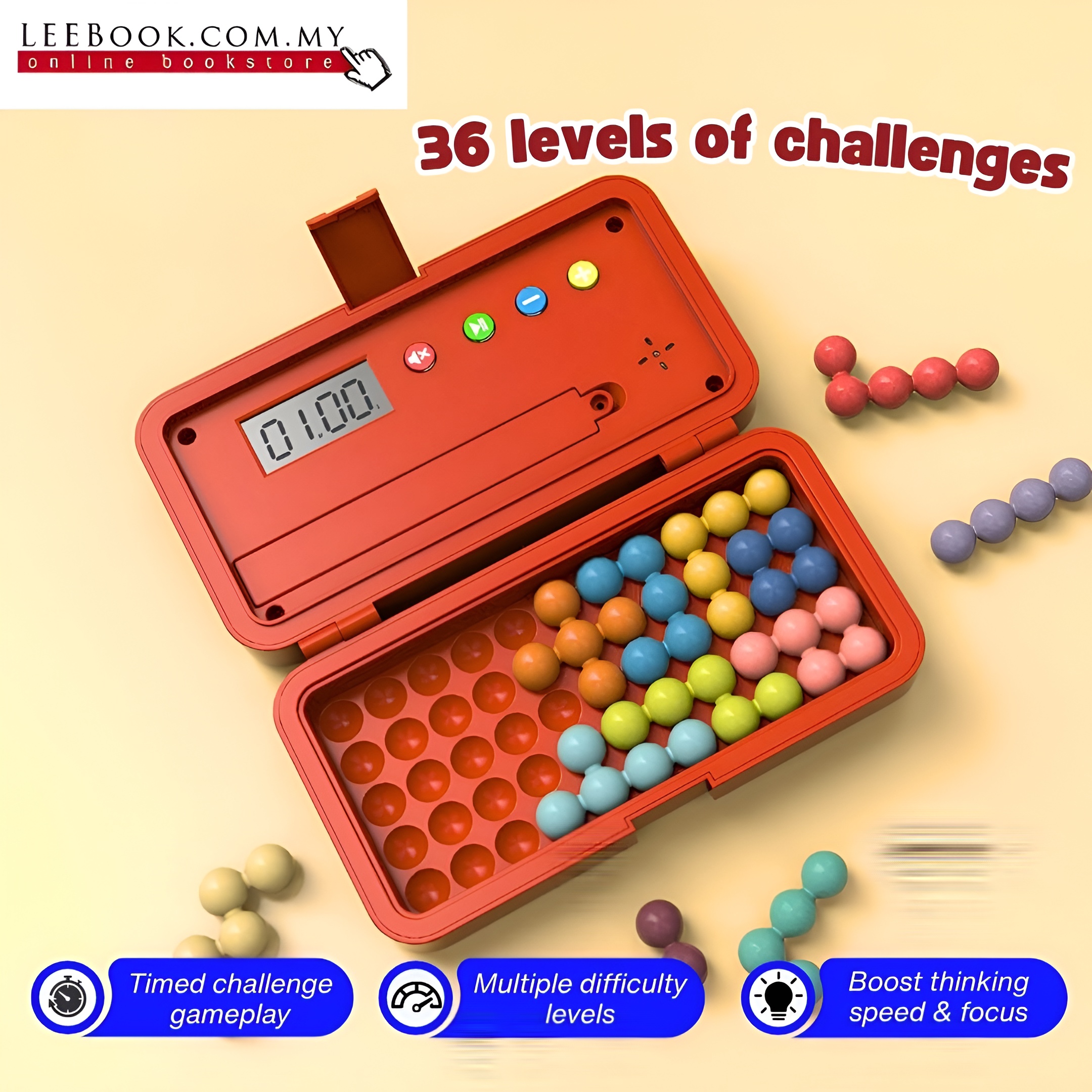 【NEW】Timer Puzzle (Available in 2 Colours) *Battery Included - Image 3