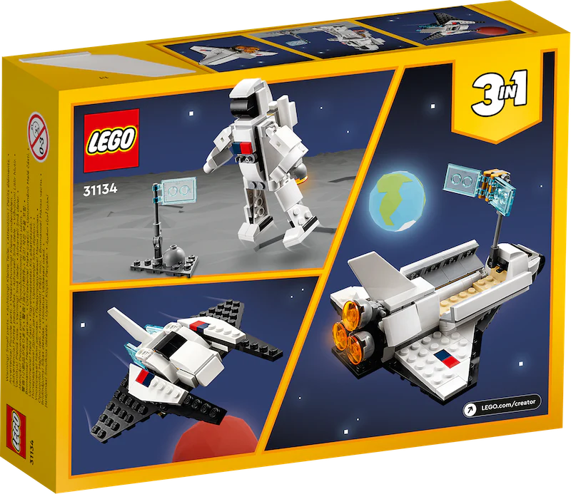 LEGO®31134 Creator 3-in-1 Space Shuttle - Image 2