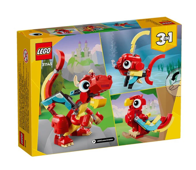 LEGO®31145 Creator 3-in-1 Red Dragon - Image 2