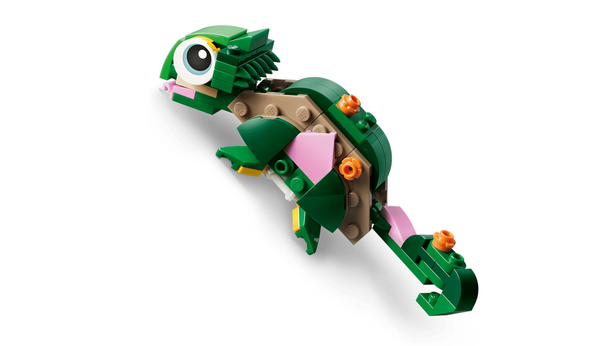 LEGO®31377 Creator 3-in-1 Turtle with a Water Lily Flower - Image 3