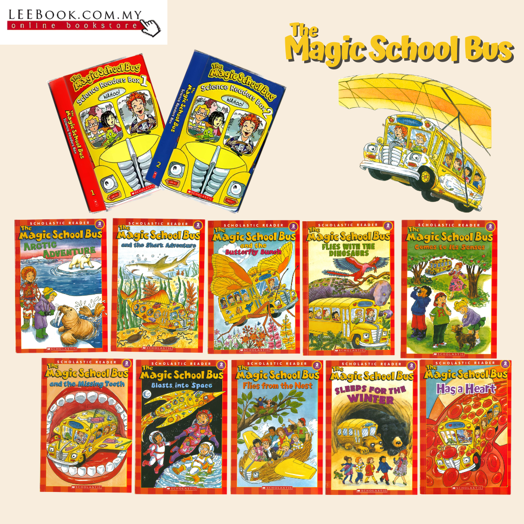 The Magic School Bus 10 Books (Without Box)