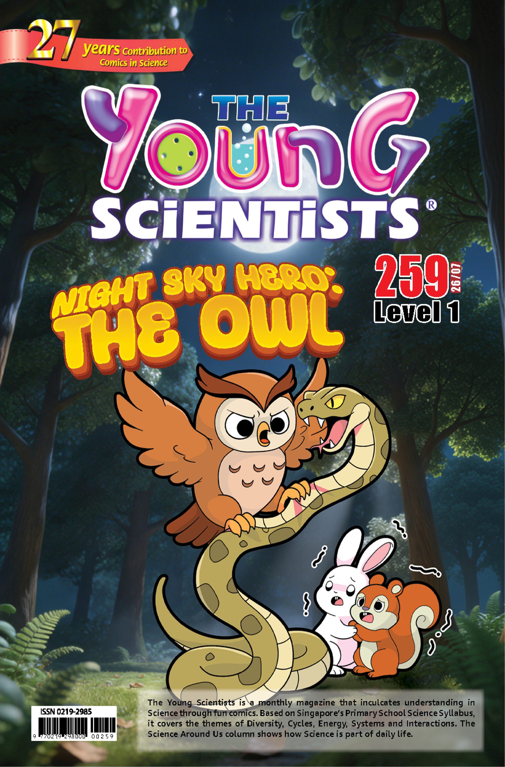 The Young Scientists 2026 Level 1- 259 Night Sky Hero: The Owl