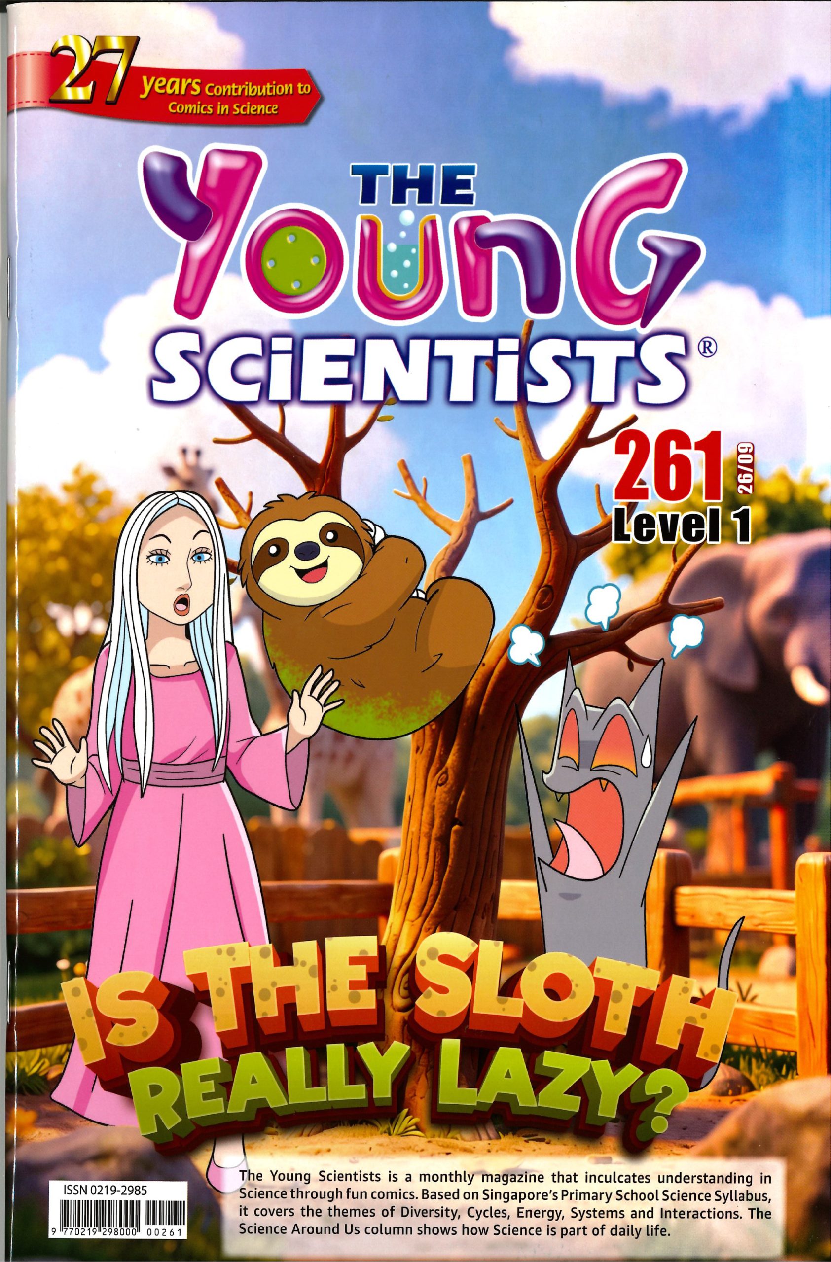 The Young Scientists 2026 Level 1- 261 Is The Sloth Really Lazy?