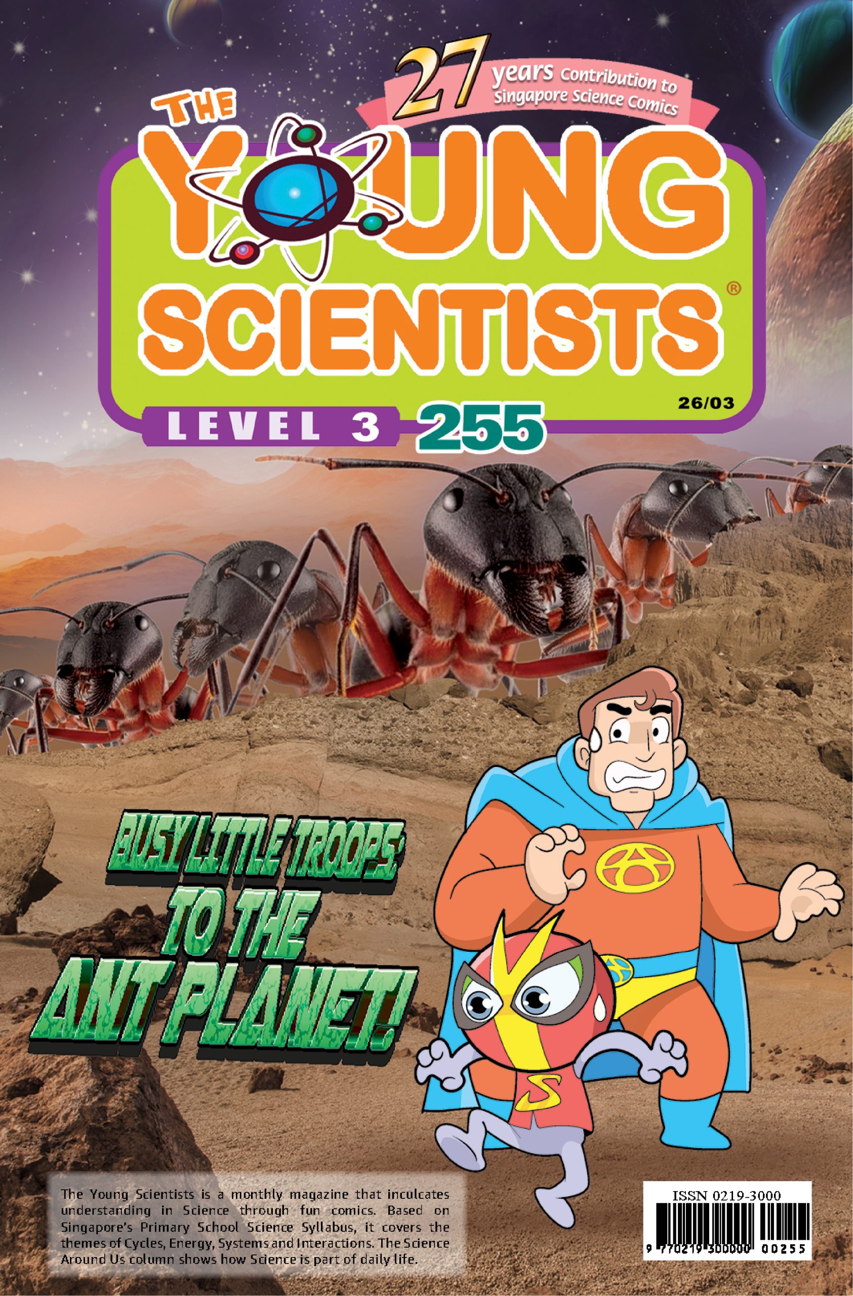 The Young Scientists 2026 Level 3- 255 Busy Little Troops: To The Ant Planet!