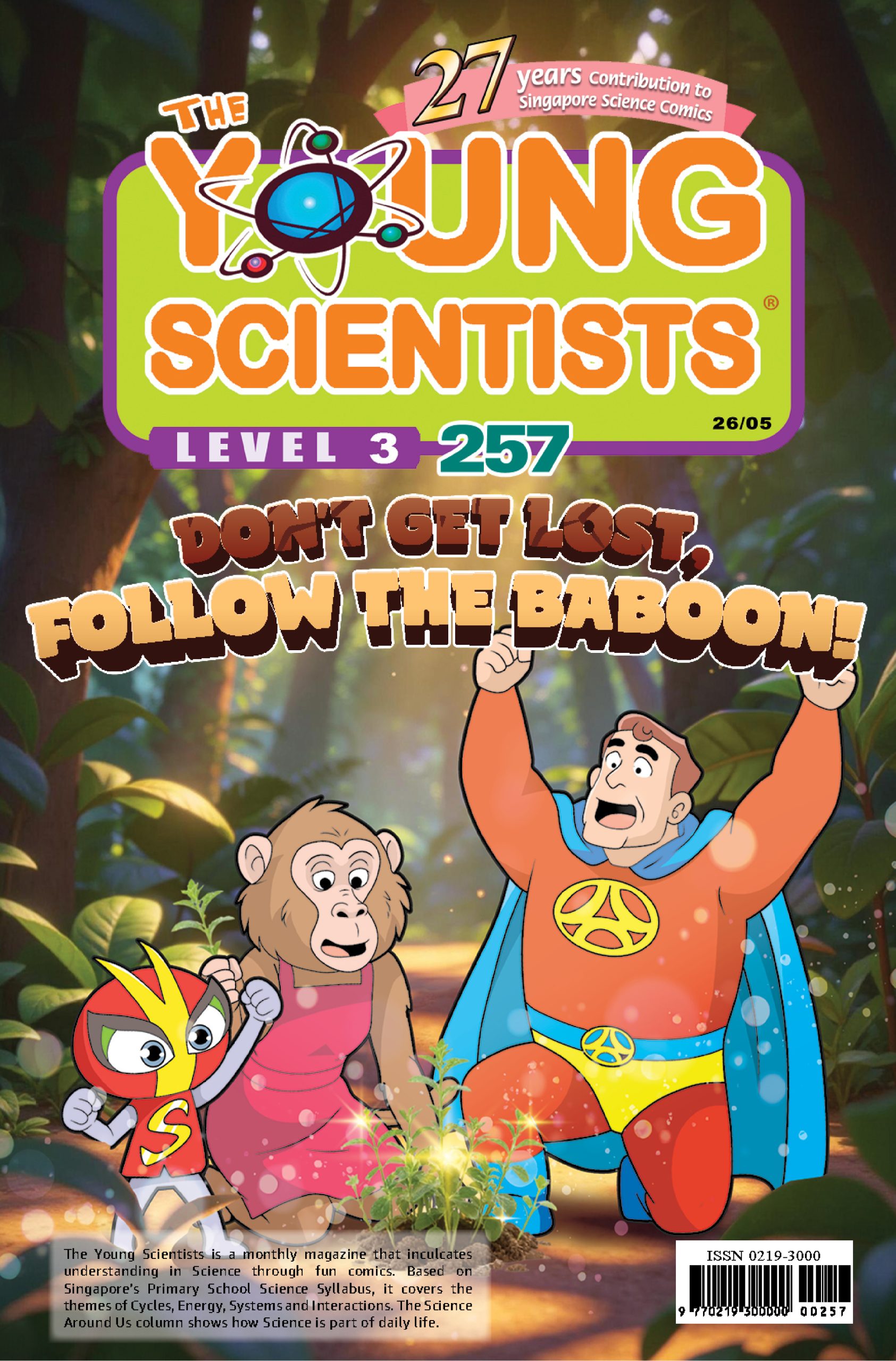 The Young Scientists 2026 Level 3- 257 Don't Get Lost, Follow The Baboon!