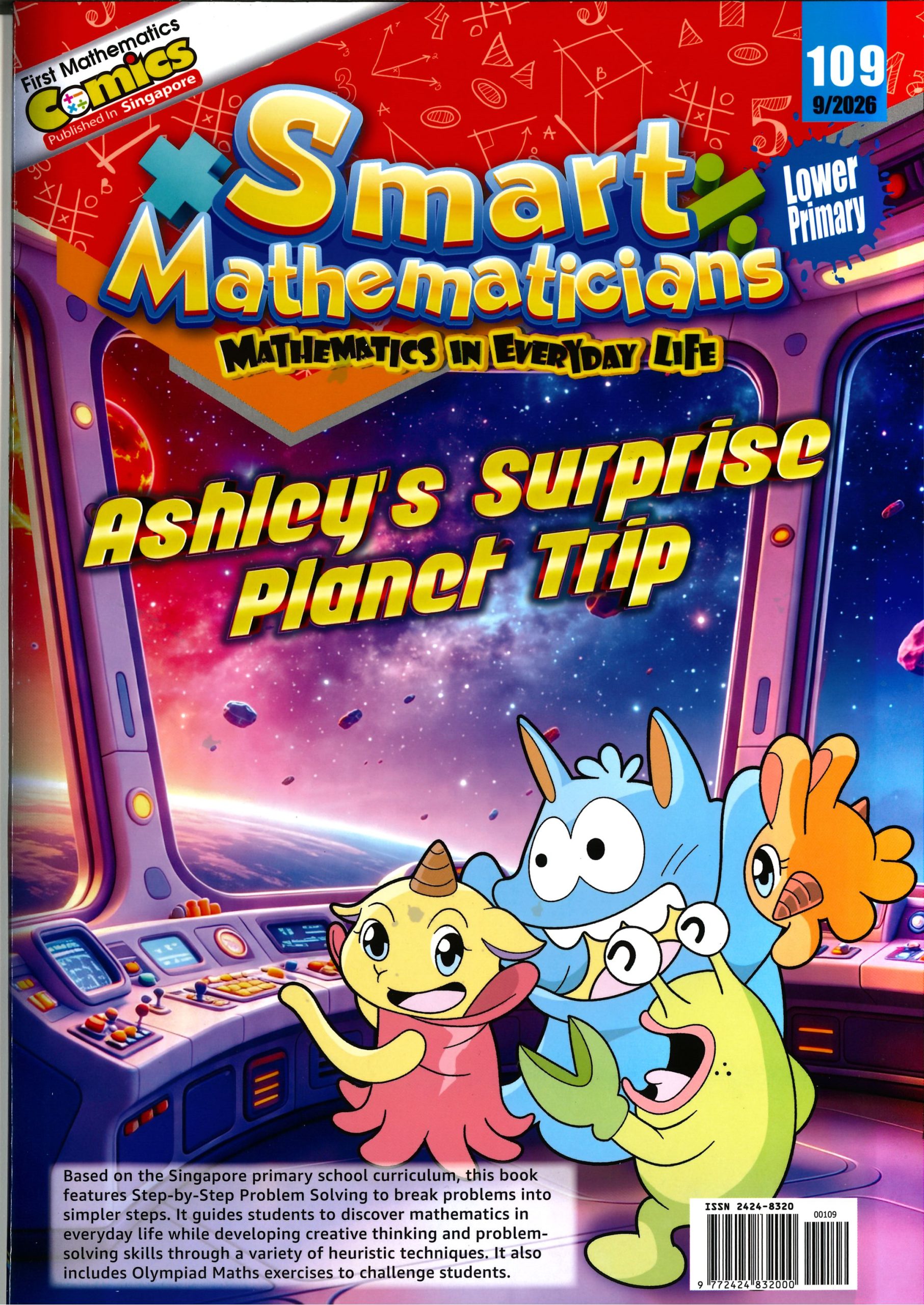 Smart Mathematicians Lower Primary Issue 2026: 109 Ashley's Surprise Planet Trip