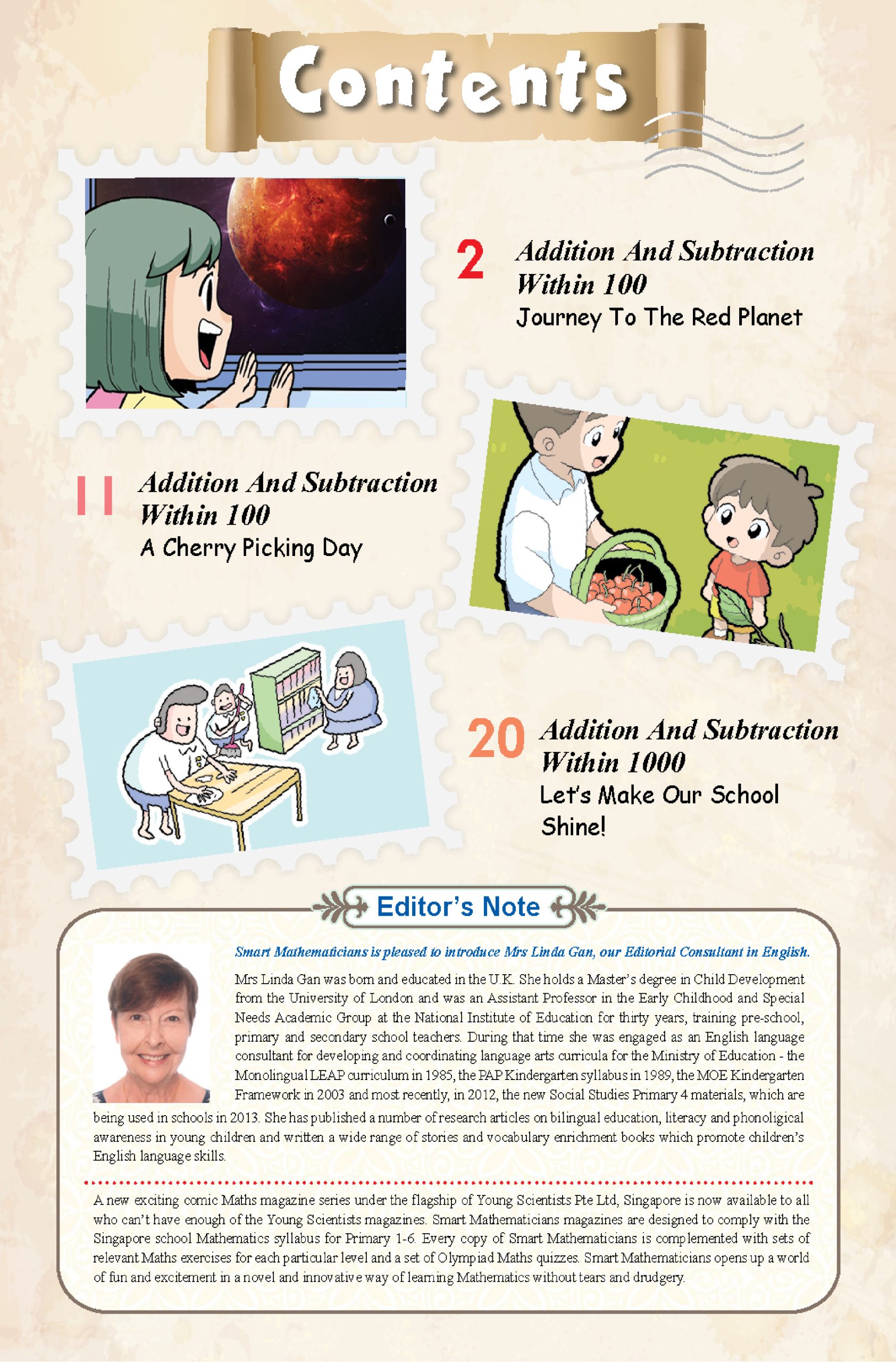 Smart Mathematicians Lower Primary Issue 2026: 102 JOURNEY TO THE RED PLANET - Image 2