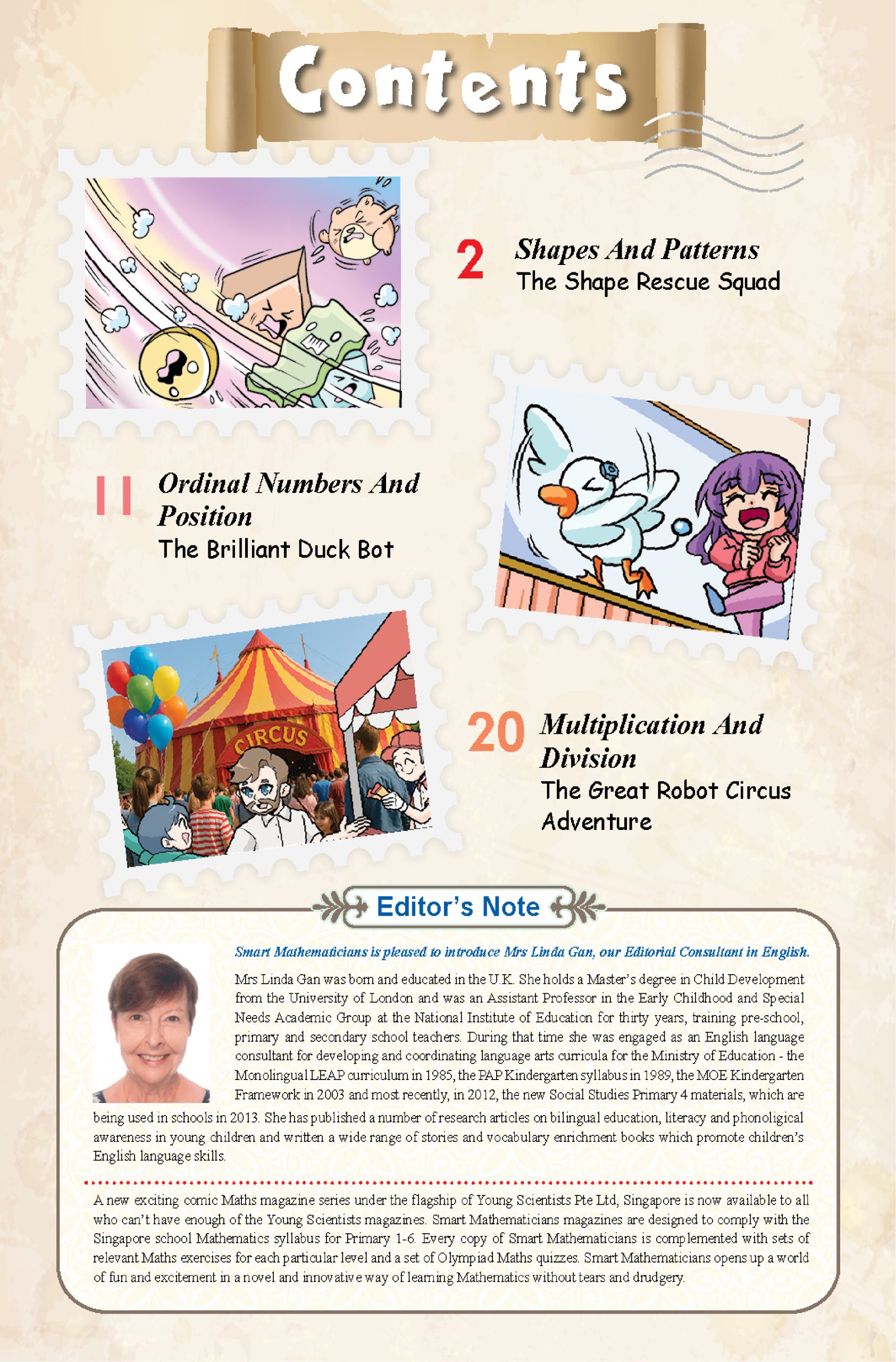 Smart Mathematicians Lower Primary Issue 2026:103 THE GREAT ROBOT CIRCUS ADVENTURE - Image 2