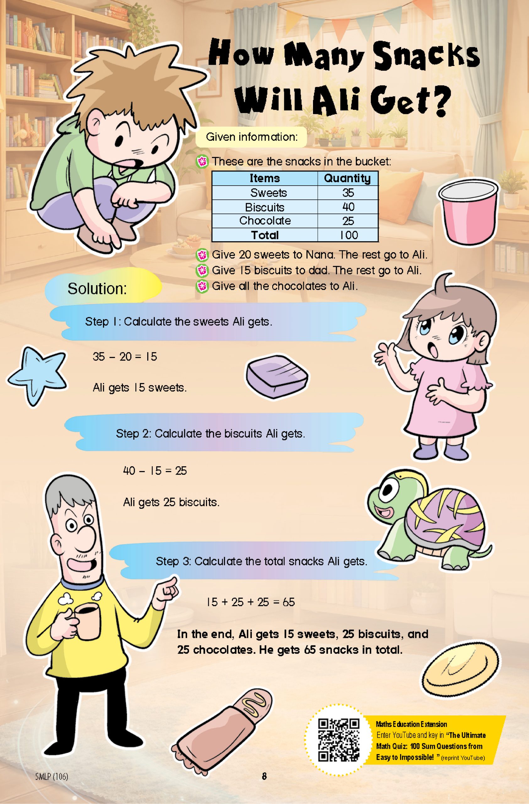Smart Mathematicians Lower Primary Issue 2026: 106 The Ninja Ingredient Mission - Image 5