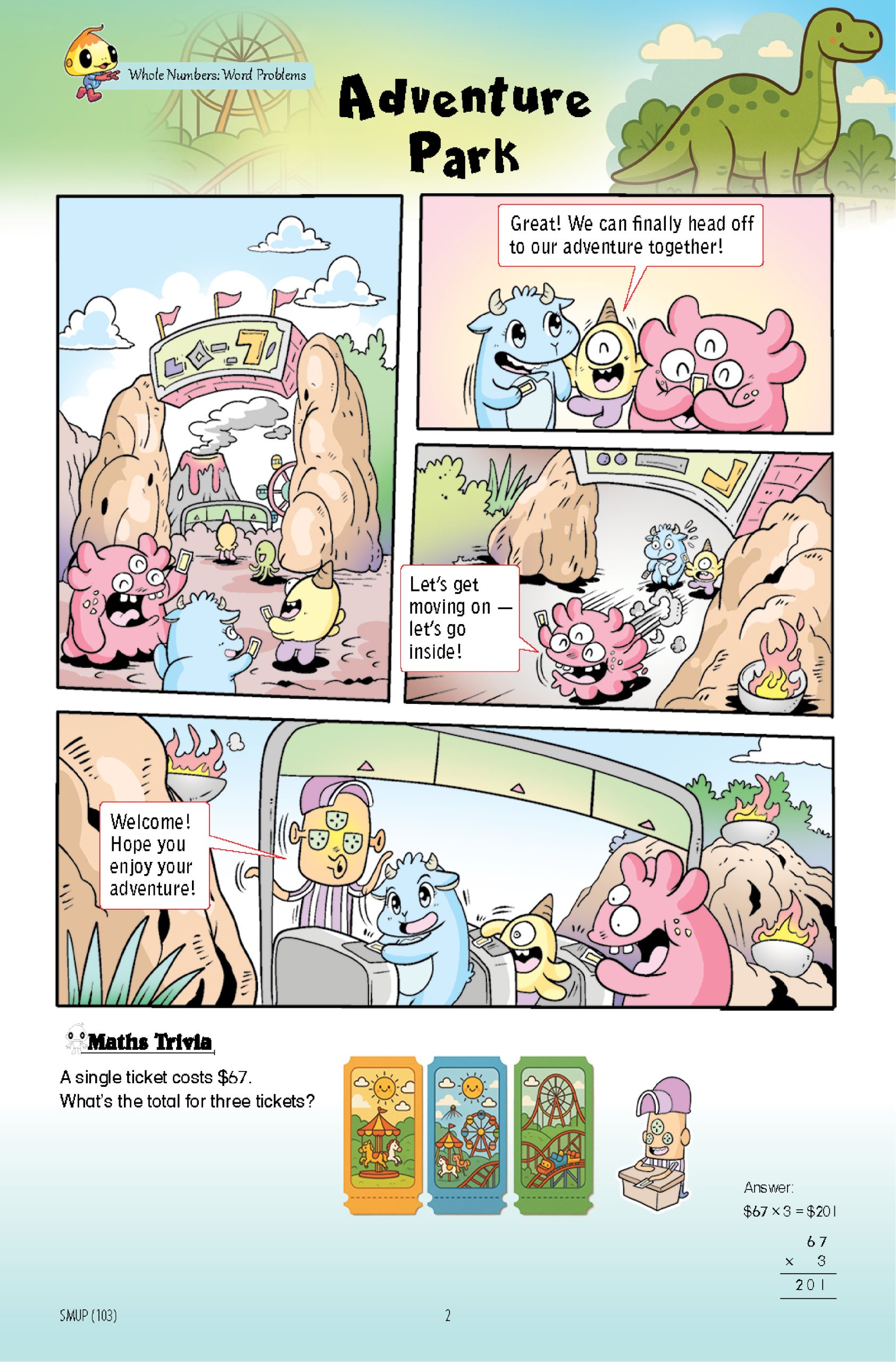 Smart Mathematicians Upper Primary Issue 2026: 103 ADVENTURE PARK - Image 3