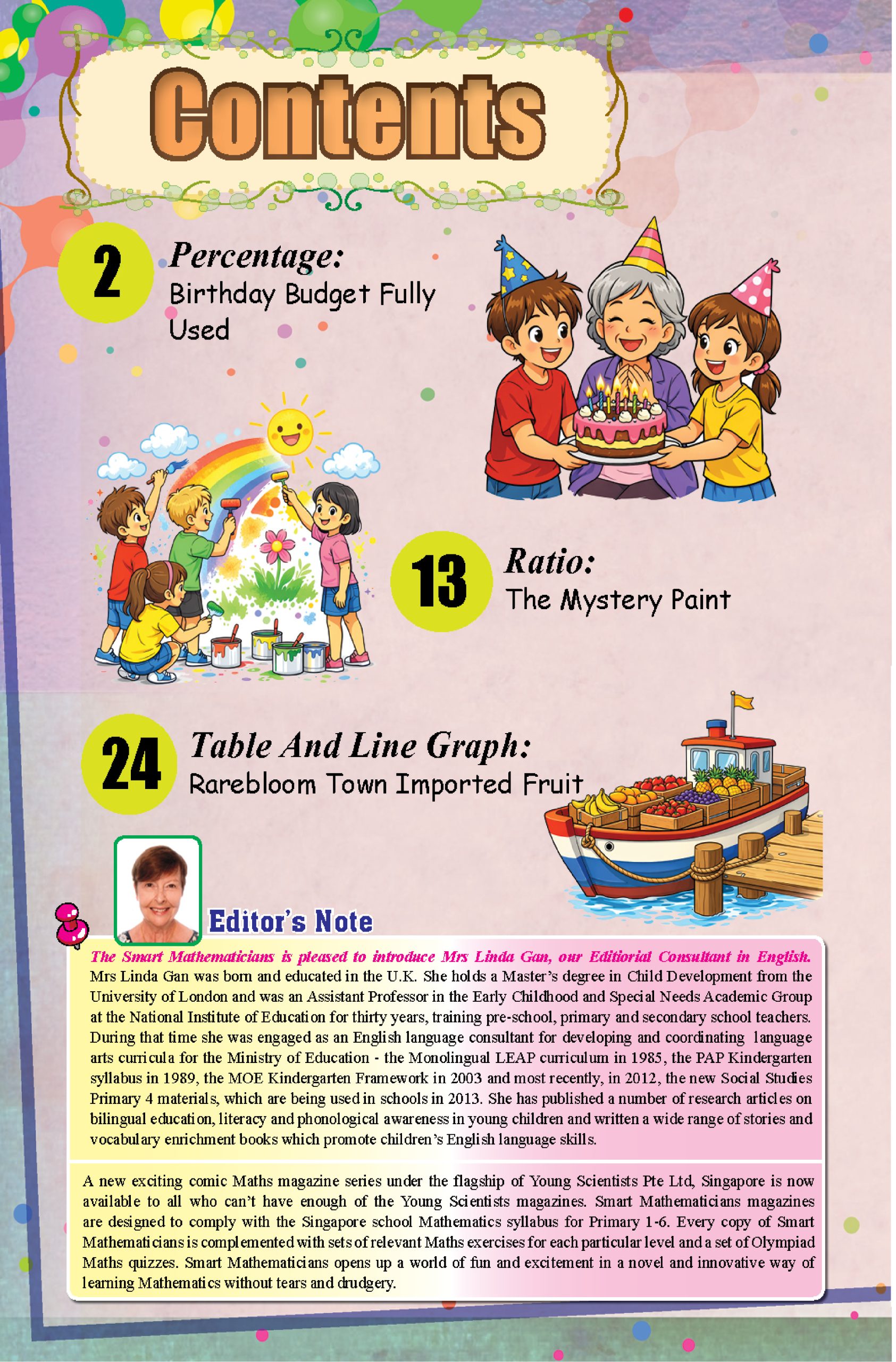 Smart Mathematicians Upper Primary Issue 2026: 105 The Mystery Paint - Image 2