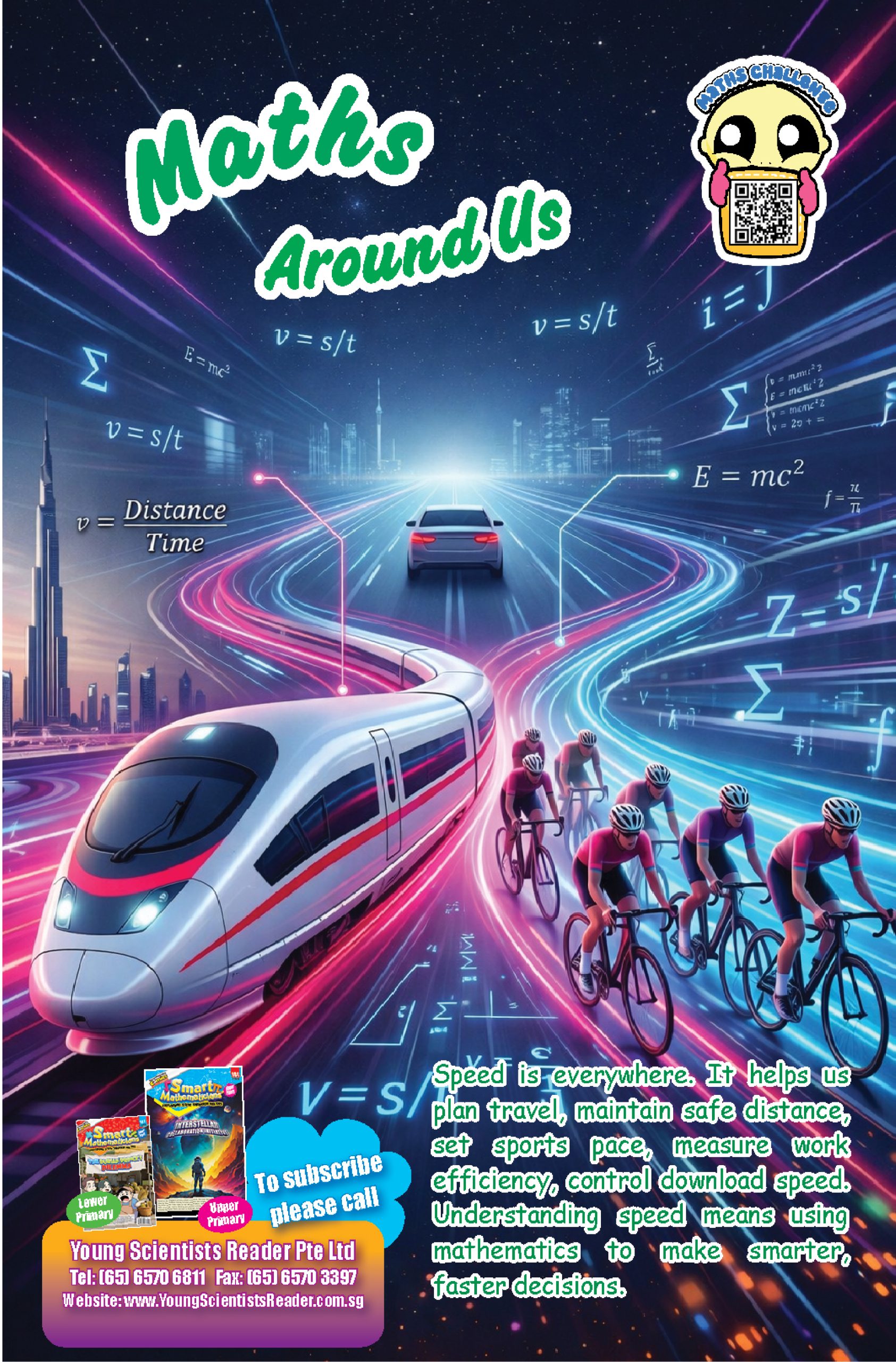 Smart Mathematicians Upper Primary Issue 2026: 106 Pushing Speed, Protecting Safety - Image 6