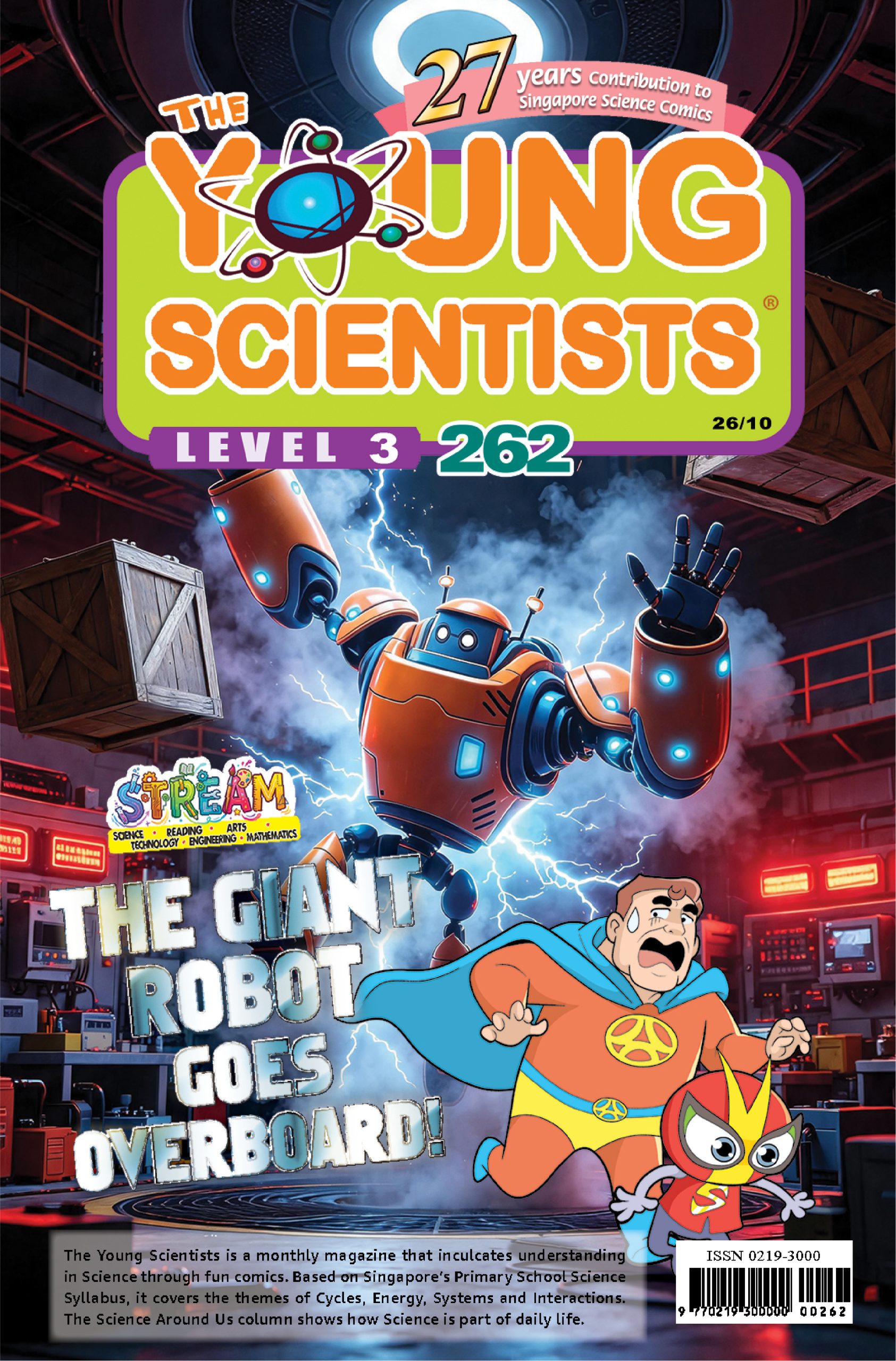 The Young Scientists 2026 Level 3 – 262 The Giant Robot Goes Overboard!