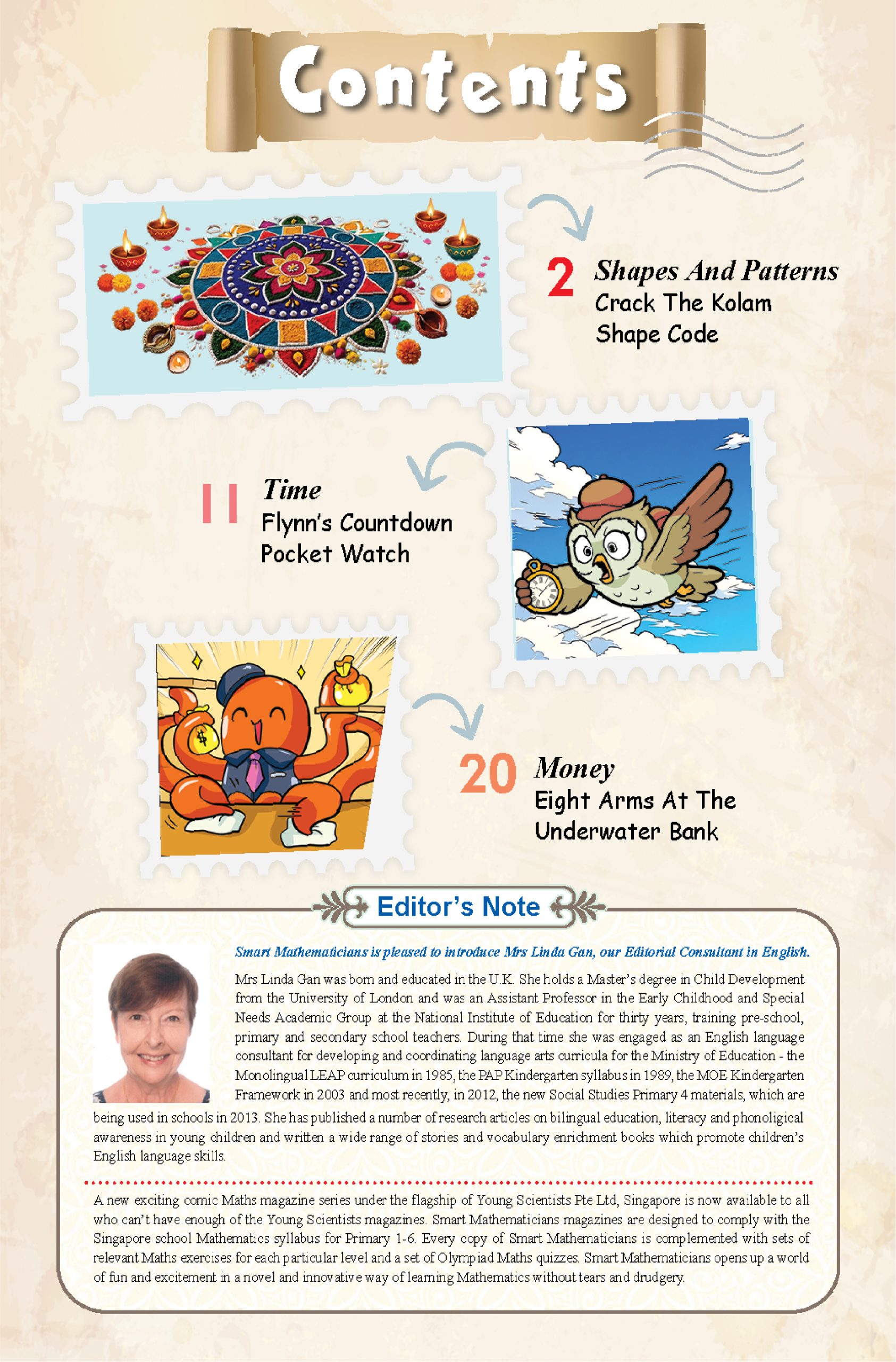 Smart Mathematicians Lower Primary Issue 2026: 110 Eight Arms At The Underwater Bank - Image 2