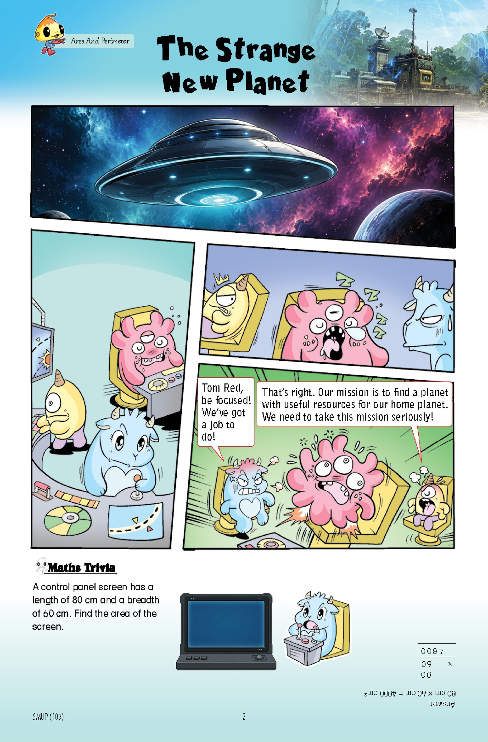 Smart Mathematicians Upper Primary Issue 2026: 109 Cosmic Fast Food - Image 3