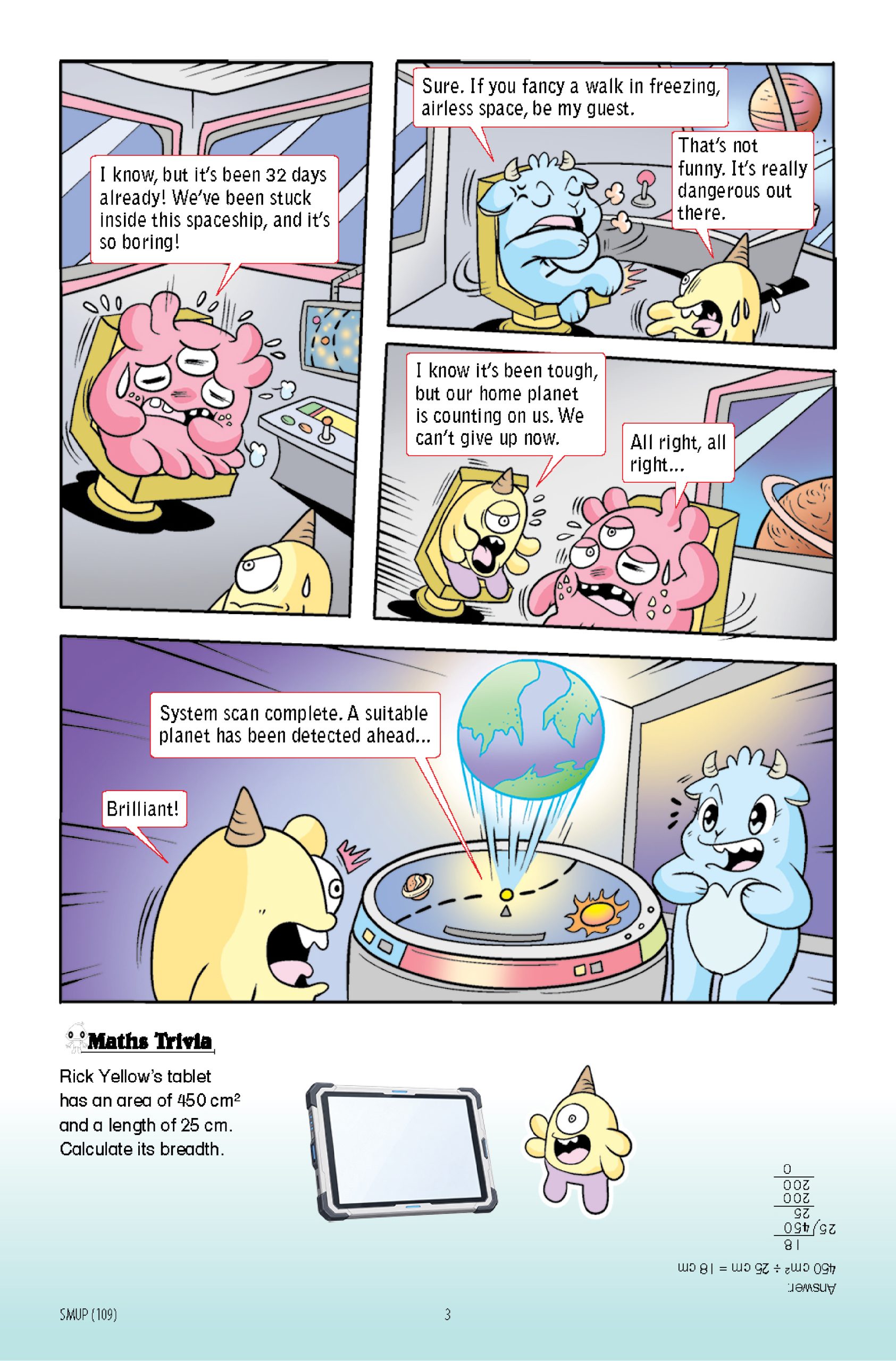 Smart Mathematicians Upper Primary Issue 2026: 109 Cosmic Fast Food - Image 4