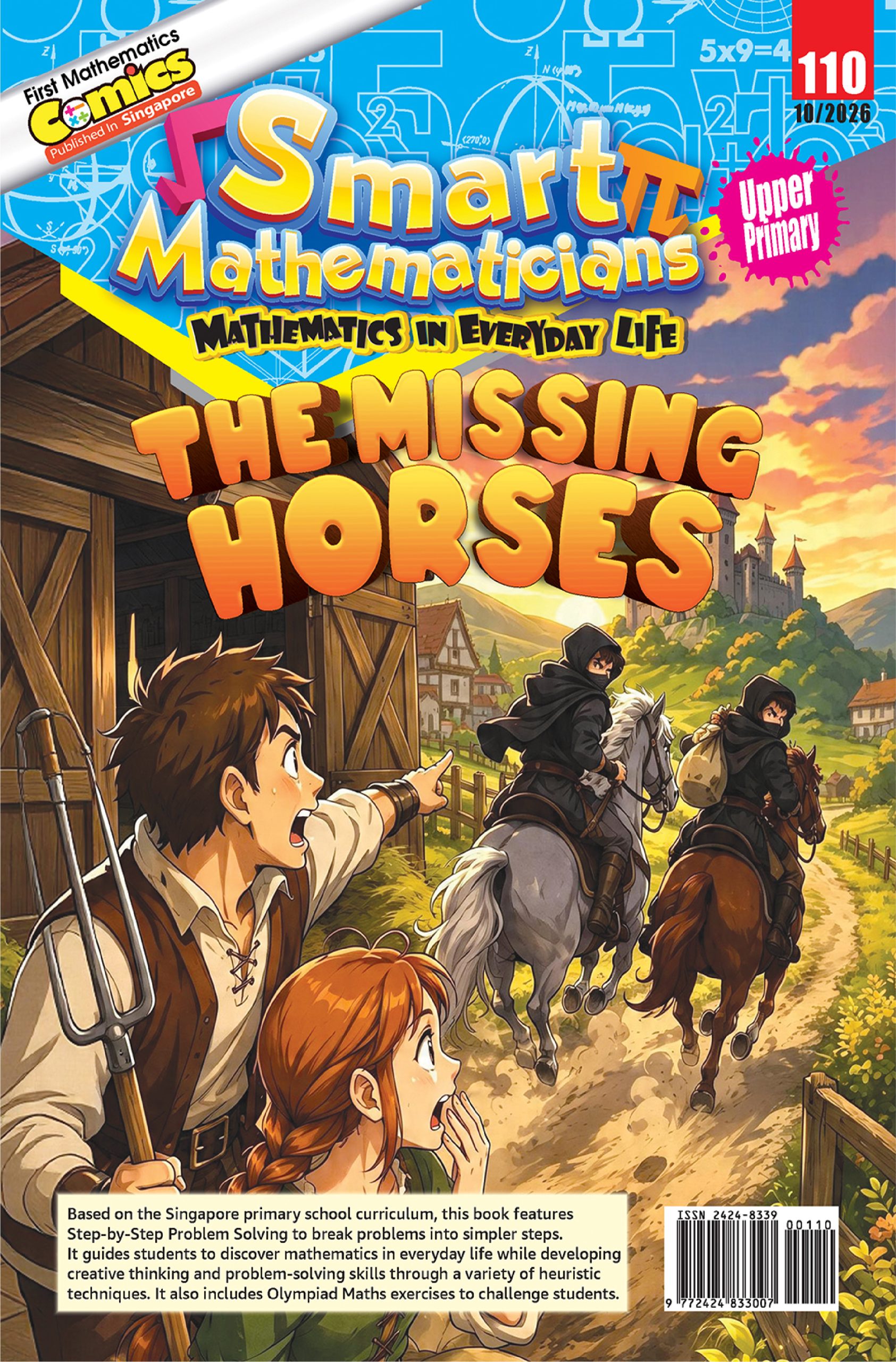 Smart Mathematicians Upper Primary Issue 2026: 110 The Missing Horses