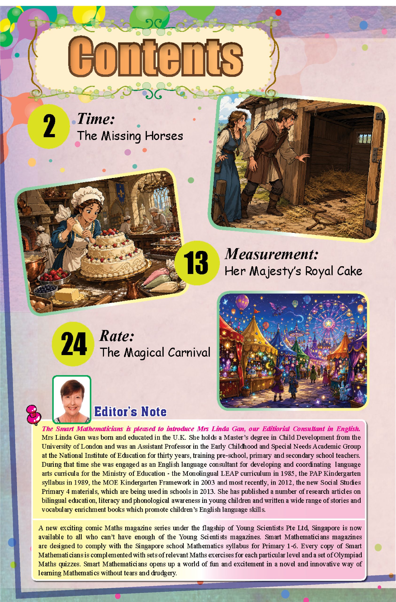Smart Mathematicians Upper Primary Issue 2026: 110 The Missing Horses - Image 2