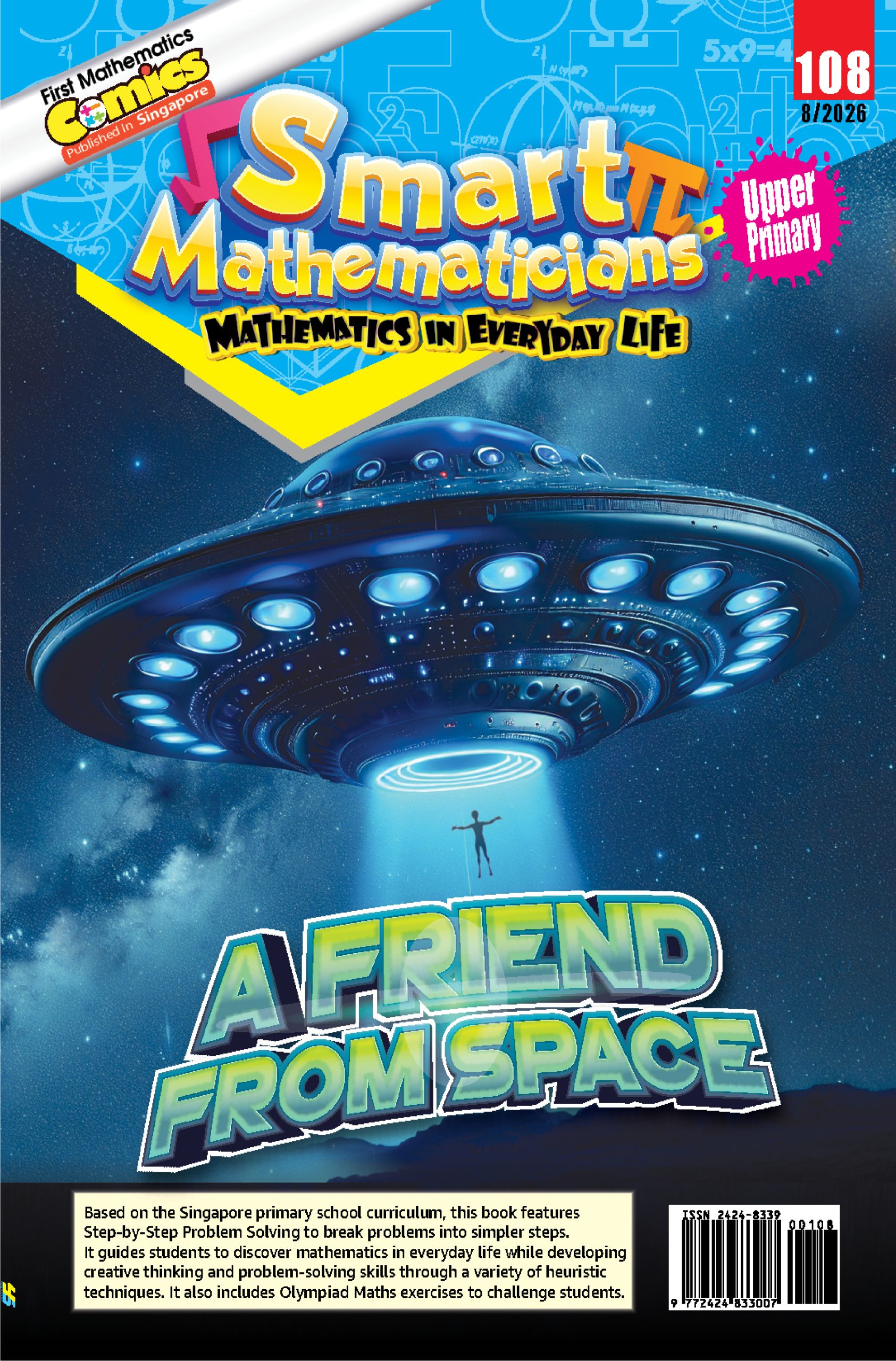 Smart Mathematicians Upper Primary Issue 2026: 108 A Friend From Space
