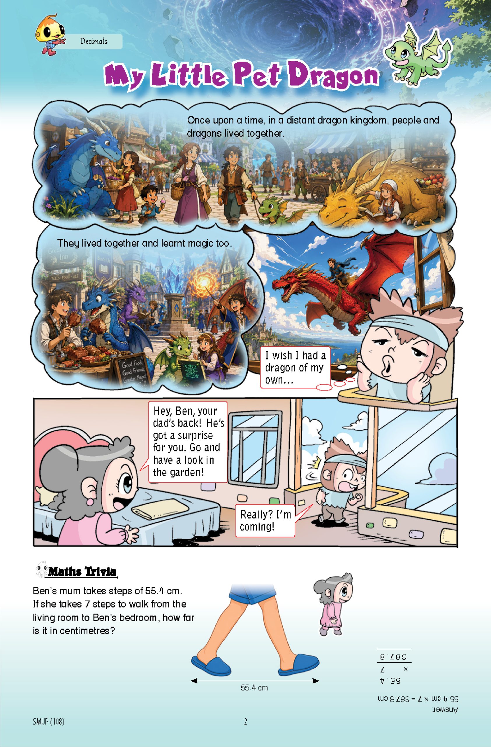 Smart Mathematicians Upper Primary Issue 2026: 108 A Friend From Space - Image 3
